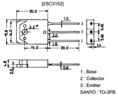 2SC3152M Datasheet PDF SANYO -> Panasonic