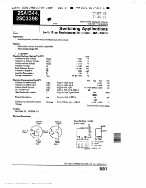 2SA1344 Datasheet PDF SANYO -> Panasonic