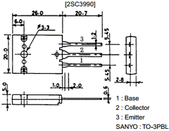 2SC3990 Datasheet PDF SANYO -> Panasonic