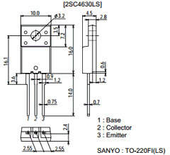 2SC4630LS Datasheet PDF SANYO -> Panasonic