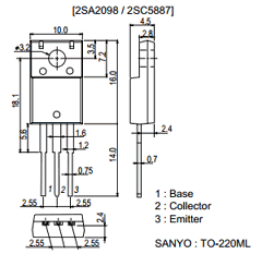 C5887 Datasheet PDF SANYO -> Panasonic