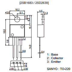 2SD2639 Datasheet PDF SANYO -> Panasonic
