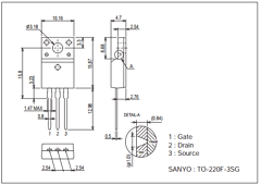 2SK4101FG Datasheet PDF SANYO -> Panasonic