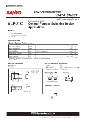 5LP01C-TB-H Datasheet PDF SANYO -> Panasonic
