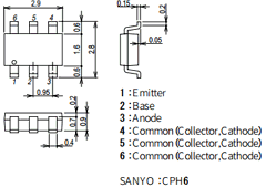 CPH6704 Datasheet PDF SANYO -> Panasonic