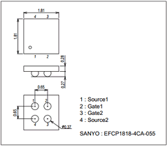 EFC4602 Datasheet PDF SANYO -> Panasonic