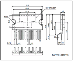 LA42205 Datasheet PDF SANYO -> Panasonic