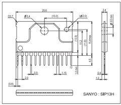 LA4631 Datasheet PDF SANYO -> Panasonic