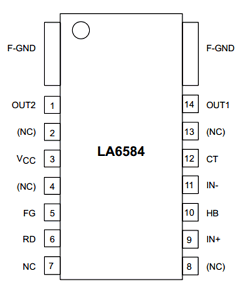 LA6584 Datasheet PDF SANYO -> Panasonic