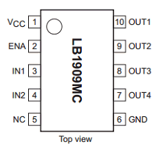 LB1909MC Datasheet PDF SANYO -> Panasonic