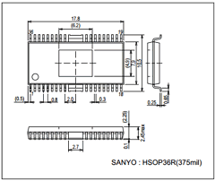 LV4900HR Datasheet PDF SANYO -> Panasonic