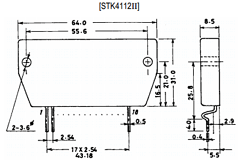 STK4112II Datasheet PDF SANYO -> Panasonic