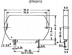 STK4241V Datasheet PDF SANYO -> Panasonic