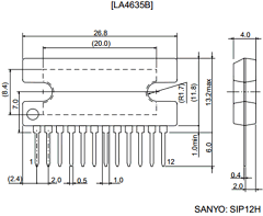 LA4635 Datasheet PDF SANYO -> Panasonic