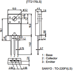 TT2170LS Datasheet PDF SANYO -> Panasonic