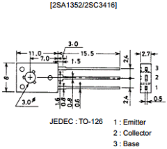 2SA1352D Datasheet PDF SANYO -> Panasonic