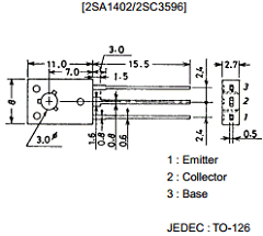 2SA1402E Datasheet PDF SANYO -> Panasonic