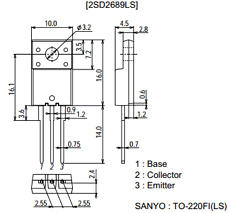 2SD2689 Datasheet PDF SANYO -> Panasonic