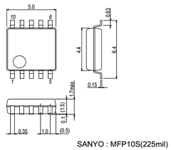 LB1830M Datasheet PDF SANYO -> Panasonic