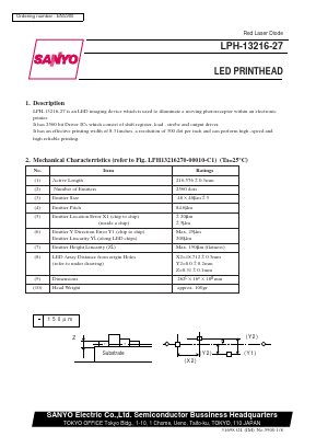 LPH-13216-27 Datasheet PDF SANYO -> Panasonic