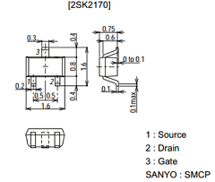 K2170 Datasheet PDF SANYO -> Panasonic