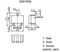 K536 Datasheet PDF SANYO -> Panasonic