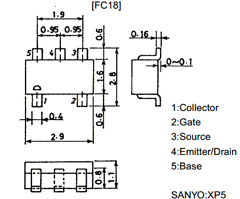 FC18G Datasheet PDF SANYO -> Panasonic
