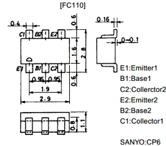 FC110 Datasheet PDF SANYO -> Panasonic