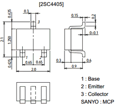 C4405 Datasheet PDF SANYO -> Panasonic
