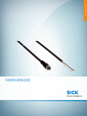 T4000-DNA10C Datasheet PDF SICK AG