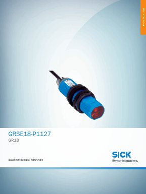 GRSE18-P1127 Datasheet PDF SICK AG