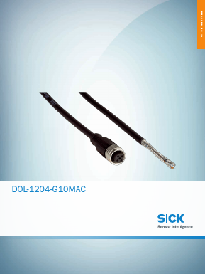 DOL-1204-G10MAC Datasheet PDF SICK AG