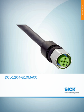 DOL-1204-G10MACO Datasheet PDF SICK AG