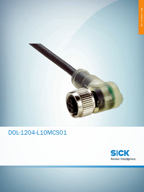 DOL-1204-L10MCS01 Datasheet PDF SICK AG