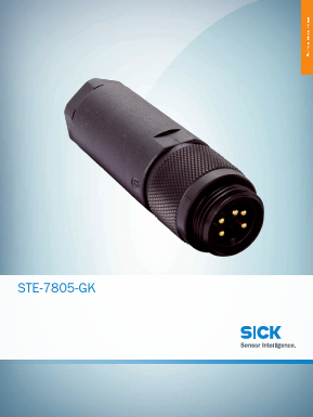 STE-7805-GK Datasheet PDF SICK AG