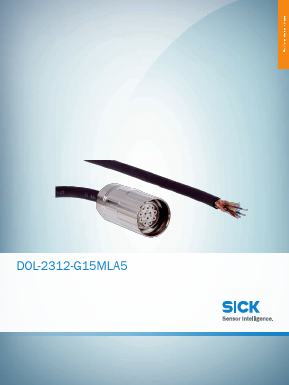 DOL-2312-G15MLA5 Datasheet PDF SICK AG