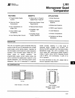L161AL/883 Datasheet PDF Silonex Inc.