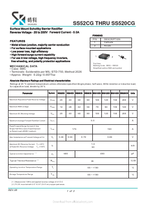 SS510CG Datasheet PDF SHIKE Electronics