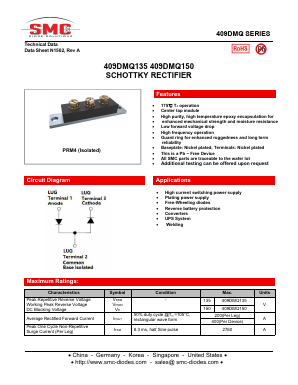 409DMQ Datasheet PDF Sangdest Microelectronic (Nanjing) Co., Ltd