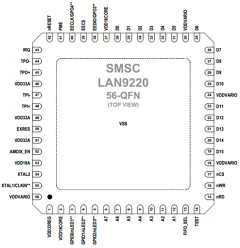 LAN9220 Datasheet PDF SMSC -> Microchip