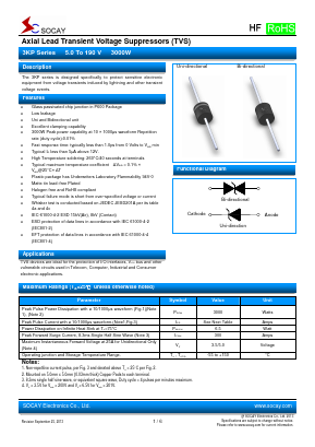 3KP170 Datasheet PDF Socay Electornics Co., Ltd.