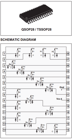 ST1284-01T8RL Datasheet PDF STMicroelectronics