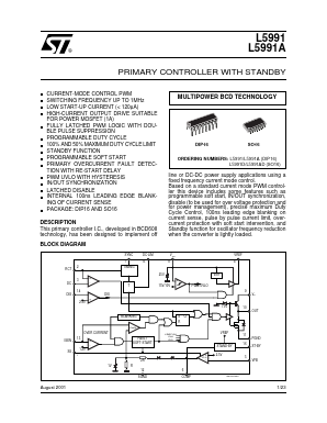 L5991D Datasheet PDF STMicroelectronics