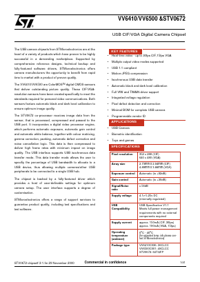 STV0672 Datasheet PDF STMicroelectronics