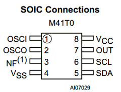 M41T0 Datasheet PDF STMicroelectronics