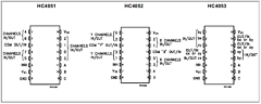 HC4053 Datasheet PDF STMicroelectronics