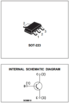BCP52-16 Datasheet PDF STMicroelectronics