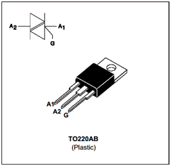 BTA08-S Datasheet PDF STMicroelectronics