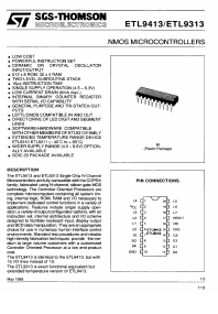 ETL9313 Datasheet PDF STMicroelectronics