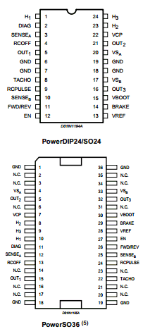 L6235D Datasheet PDF STMicroelectronics